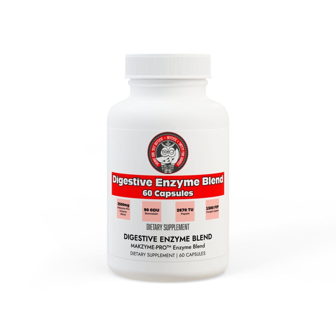 Digestive Enzyme Blend Supplement (60 Capsules)